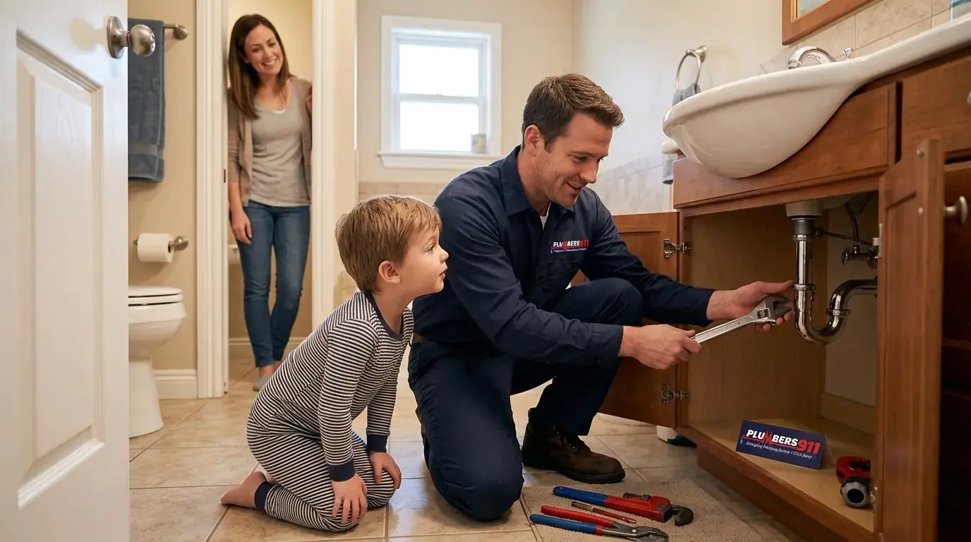 Licensed plumber at work in Joliet, IL
